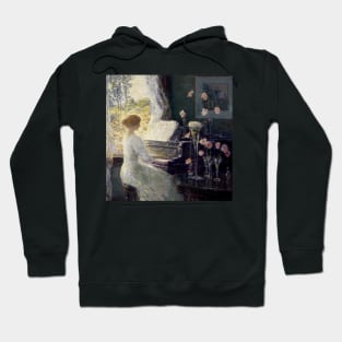 The Sonata by Childe Hassam Hoodie